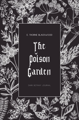 Witchcraft book cover design on chalkboard. Witch herbs background. Vintage apothecary card template. Poisonous plants hand drawn illustration in sketch style. NOT AI generated
